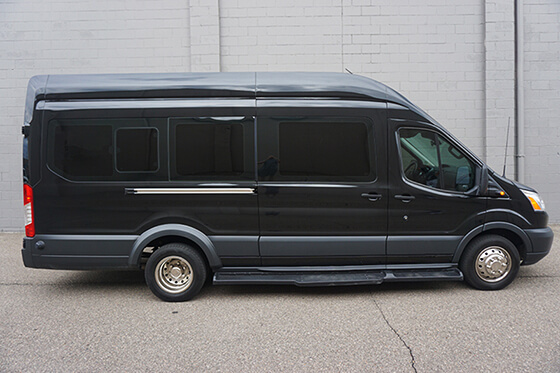 Limousine style Sprinters in Hunstersville NC limo & party bus rental service