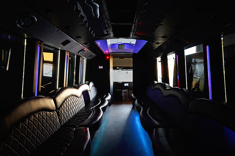 Enjoy the luxury features in our limo service.