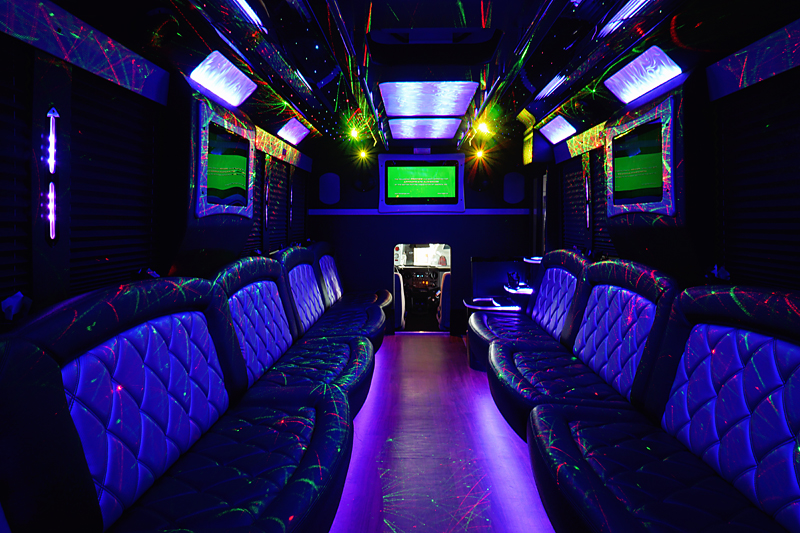 Party buses Limo service in Charlotte