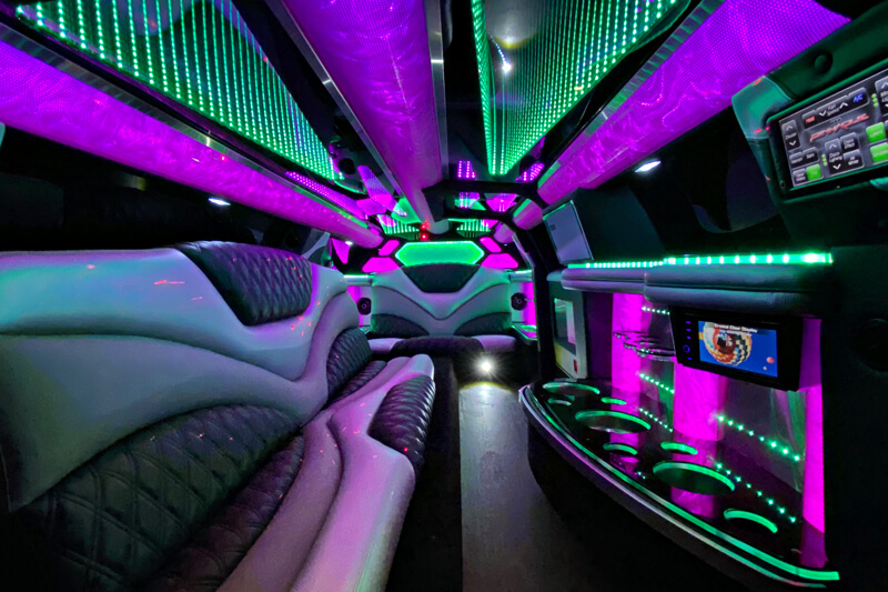 Stretch limo in Davidson