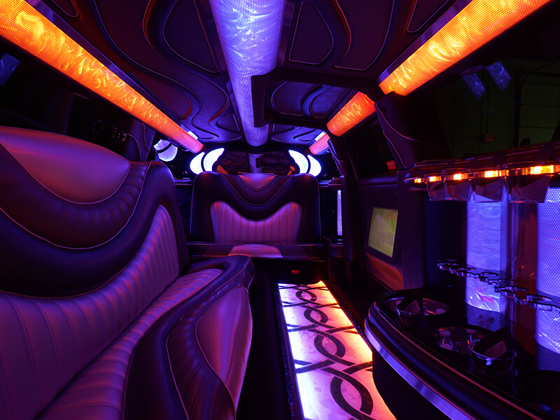 interior party bus