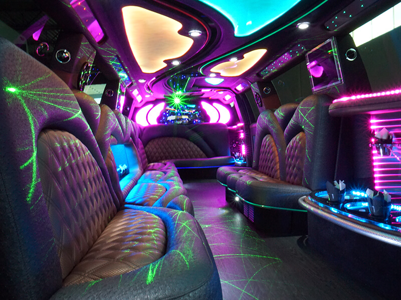 interior party bus